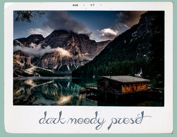 preset dark moody