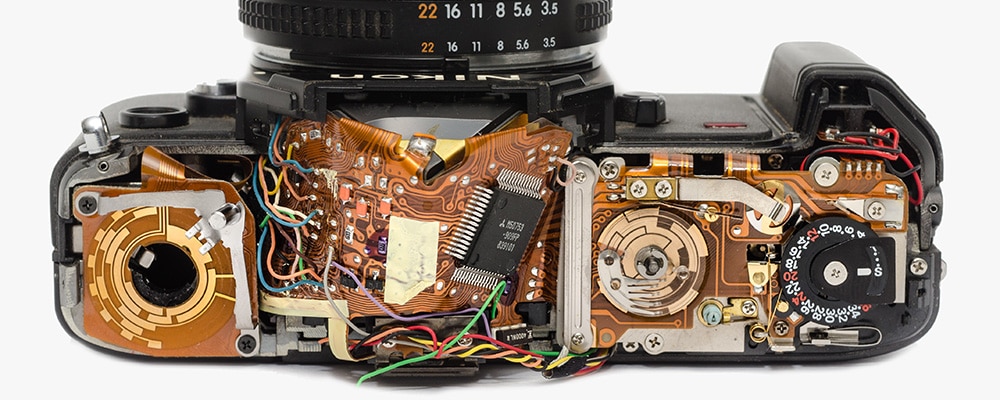 broken camera