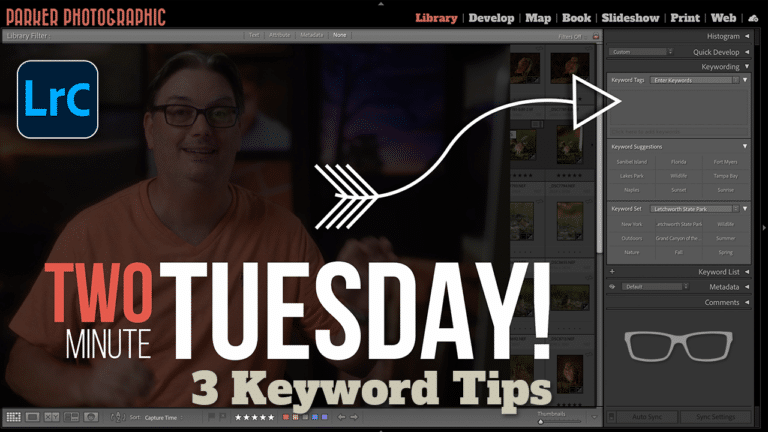 Lightroom Classic 3 keyword tips